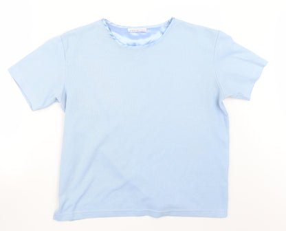JDV Womens Blue  Knit Pullover Jumper Size 10