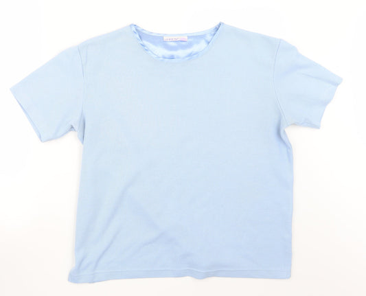 JDV Womens Blue  Knit Pullover Jumper Size 10