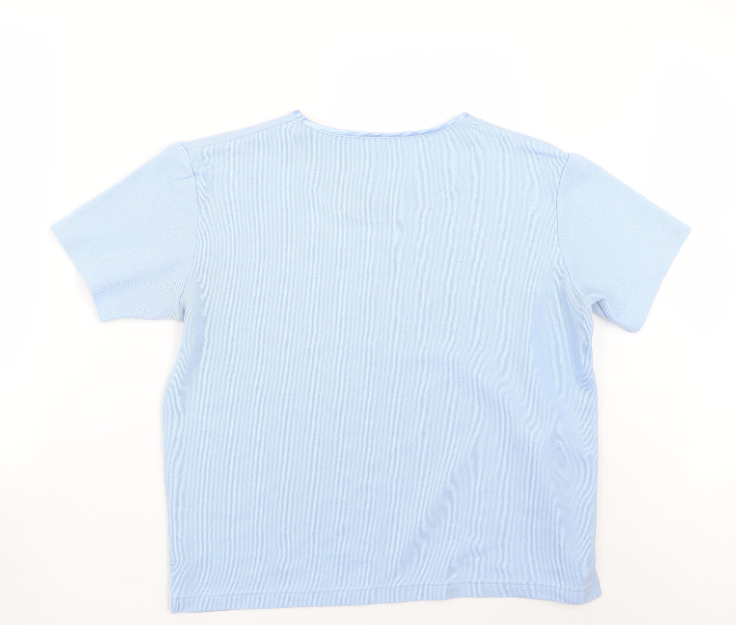 JDV Womens Blue  Knit Pullover Jumper Size 10