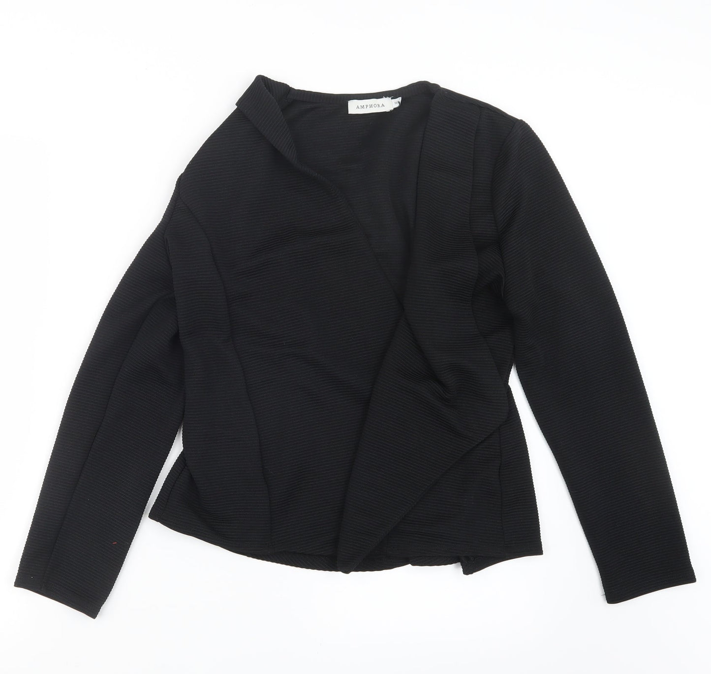 Amphora Womens Black   Jacket  Size 12