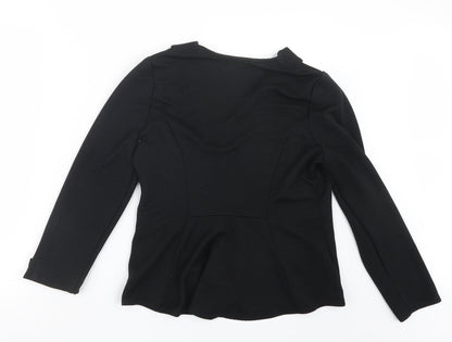 Amphora Womens Black   Jacket  Size 12