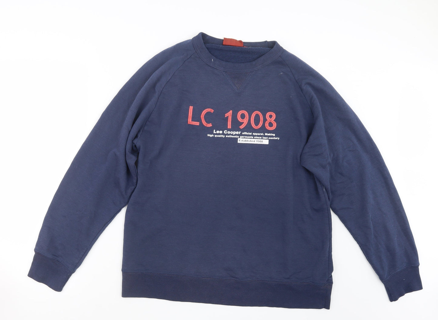 Lee Cooper Mens Blue   Pullover Jumper Size S