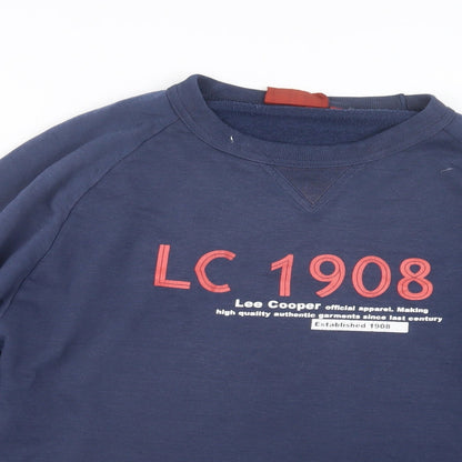 Lee Cooper Mens Blue   Pullover Jumper Size S