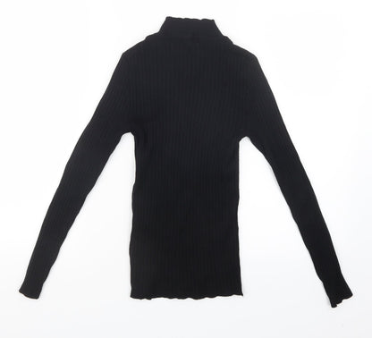 Primark Womens Black  Knit Pullover Jumper Size 10