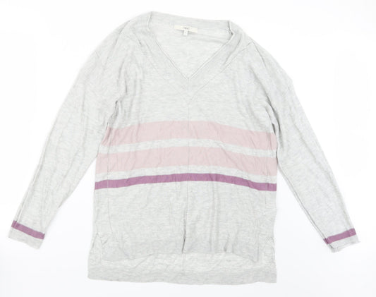NEXT Womens Grey  Knit Pullover Jumper Size 16