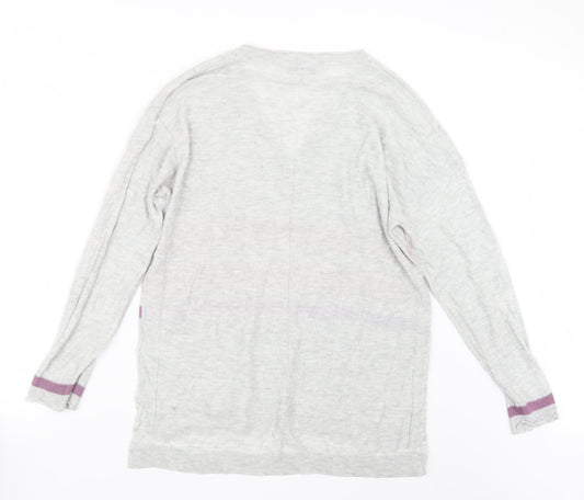 NEXT Womens Grey  Knit Pullover Jumper Size 16