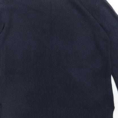 Marks & Spencer Womens Blue  Knit Pullover Jumper Size 6