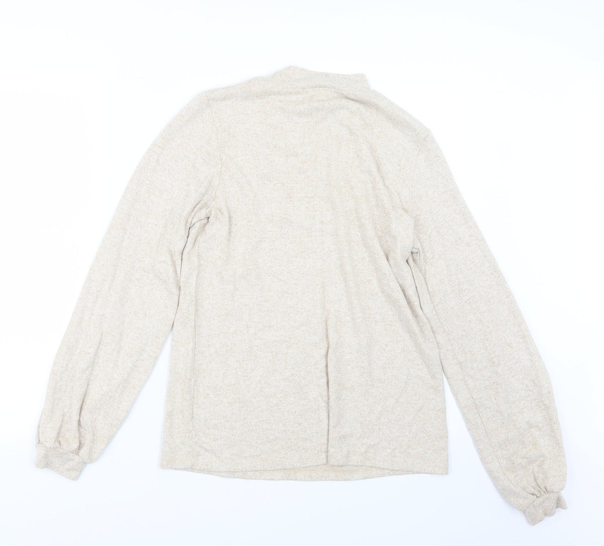 Very Womens Beige  Knit Pullover Jumper Size 10