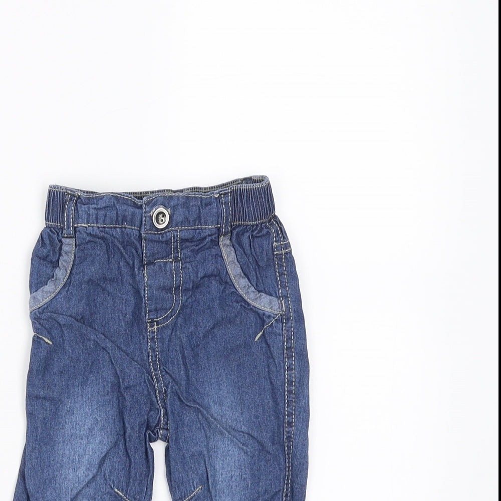 George Baby Blue  Denim  Jeans Size 6-9 Months