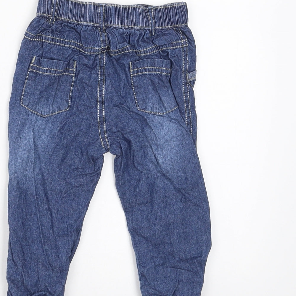 George Baby Blue  Denim  Jeans Size 6-9 Months