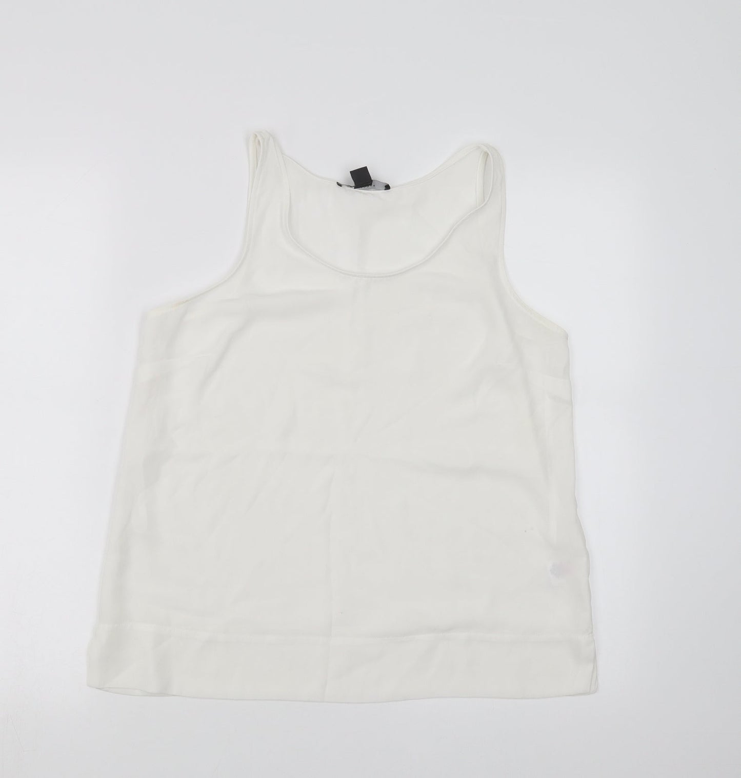 Primark Womens White   Basic Tank Size 10