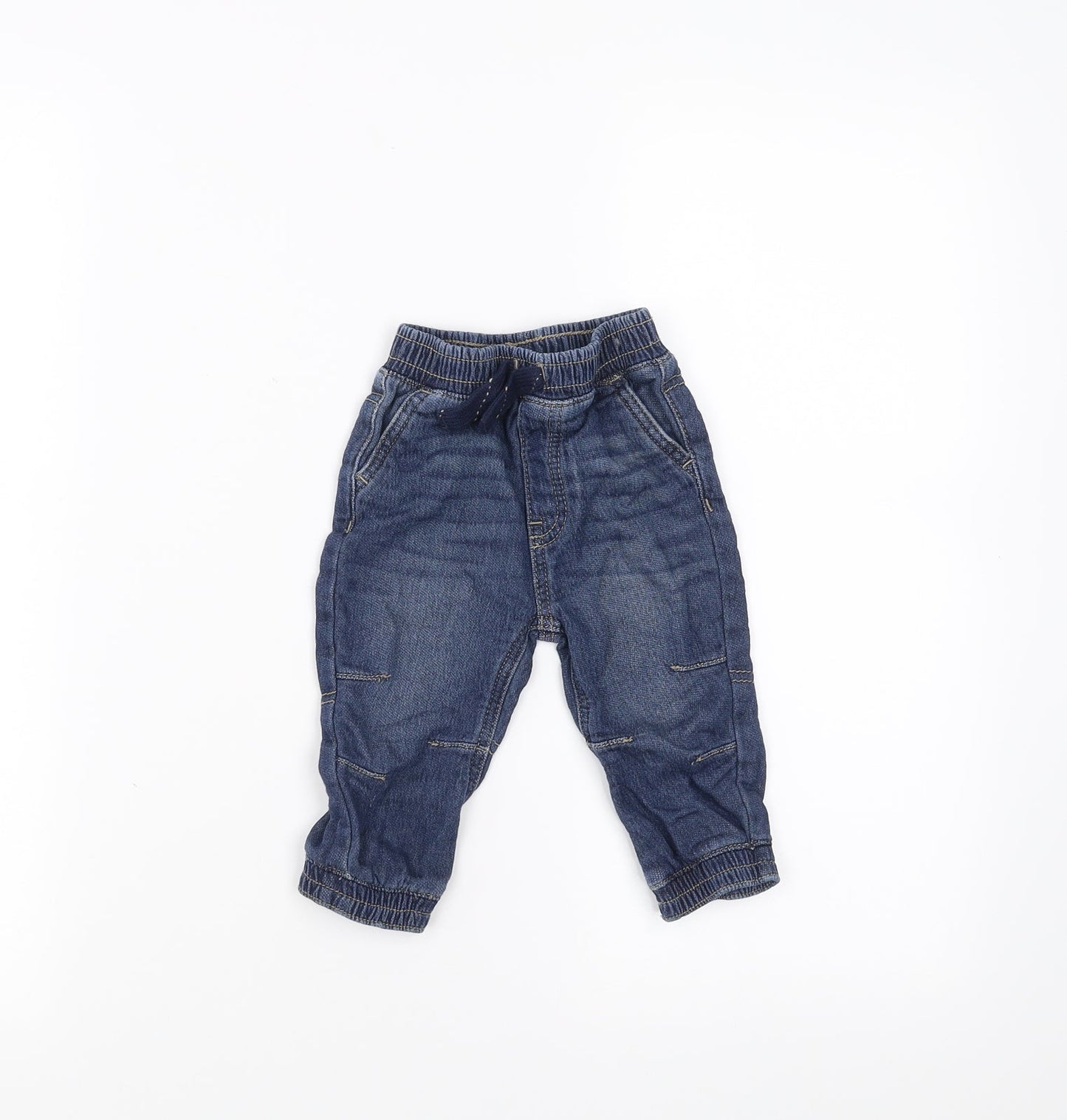 George Baby Blue  Denim Jogger Jeans Size 6-9 Months