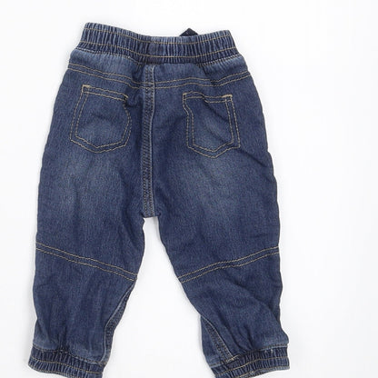George Baby Blue  Denim Jogger Jeans Size 6-9 Months
