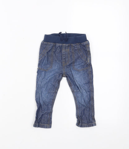 George Baby Blue  Denim Jogger Jeans Size 6-9 Months