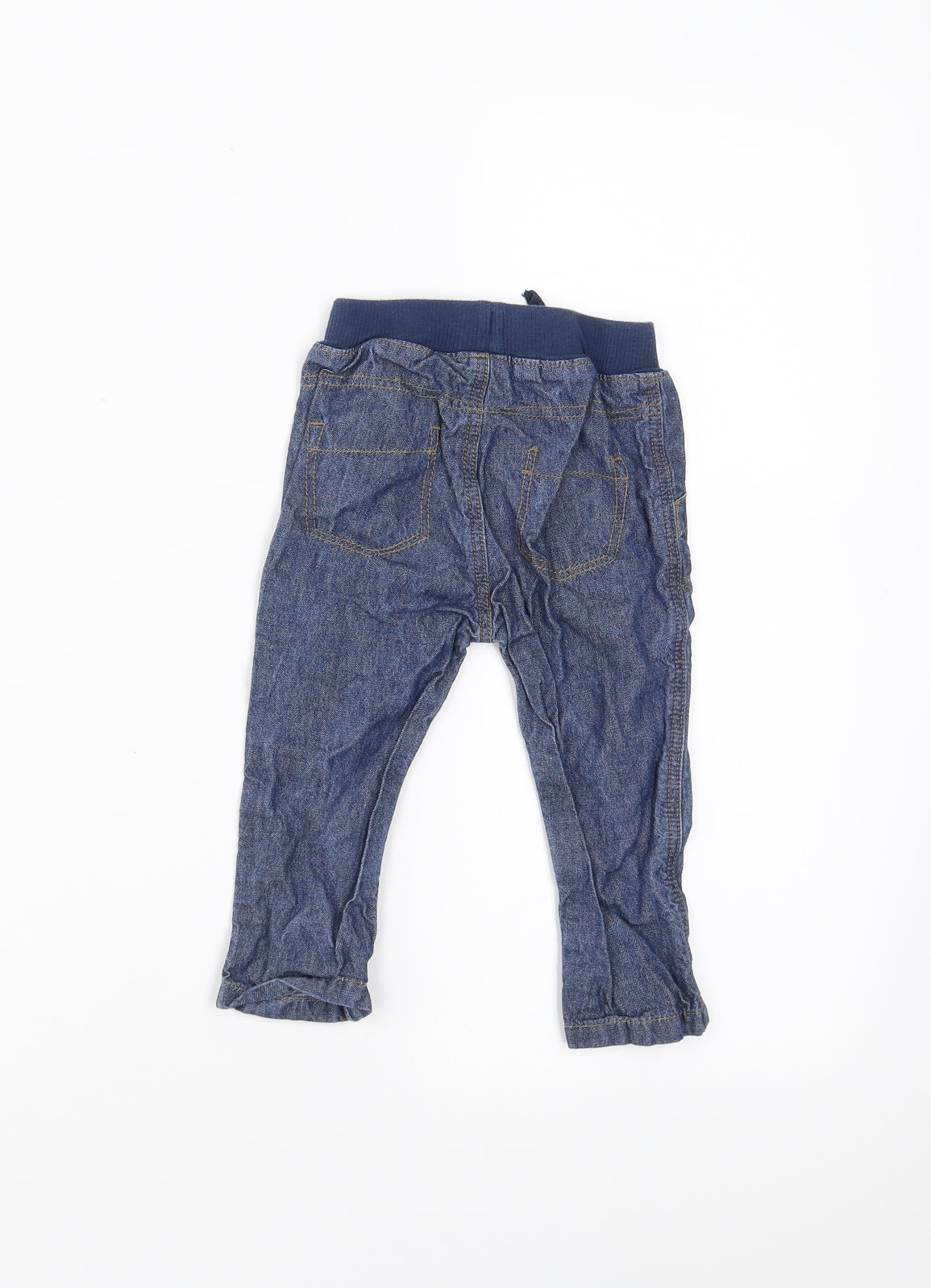 George Baby Blue  Denim Jogger Jeans Size 6-9 Months