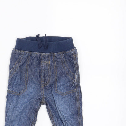 George Baby Blue  Denim Jogger Jeans Size 6-9 Months