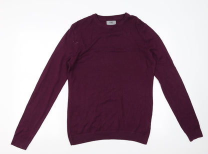 Marks and Spencer Mens Purple   Pullover Jumper Size S