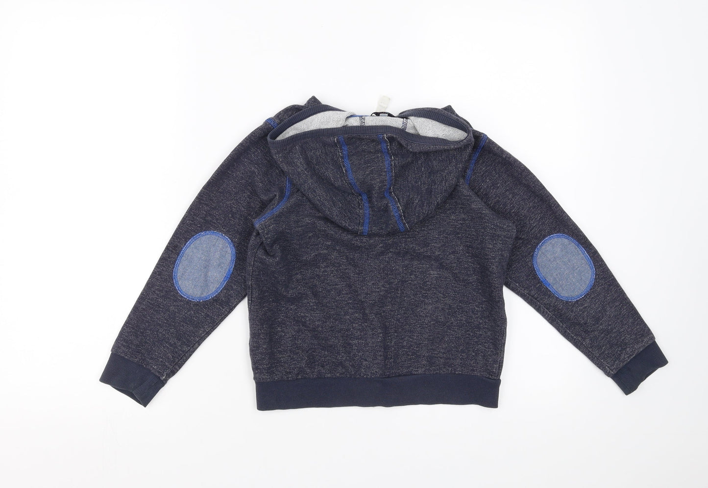 Indigo Collection Boys Blue   Full Zip Hoodie Size 6-7 Years