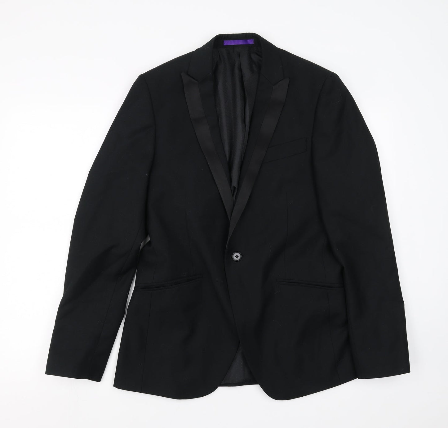 Mens UK Size 36 New Look Regular Black Suit Jacket