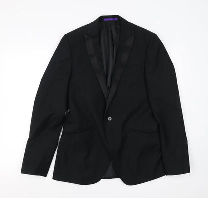 Mens UK Size 36 New Look Regular Black Suit Jacket