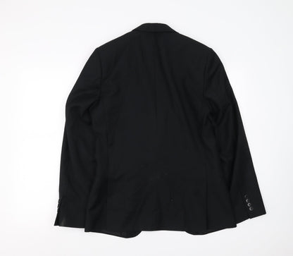 Mens UK Size 36 New Look Regular Black Suit Jacket