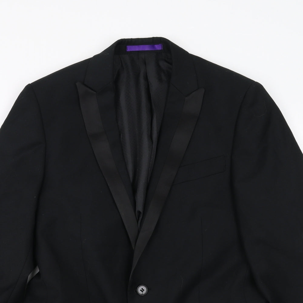 Mens UK Size 36 New Look Regular Black Suit Jacket