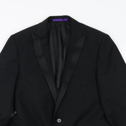 Mens UK Size 36 New Look Regular Black Suit Jacket