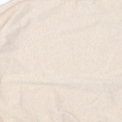 Primark Womens Beige   Pullover Jumper Size XL  - beaded sleeves