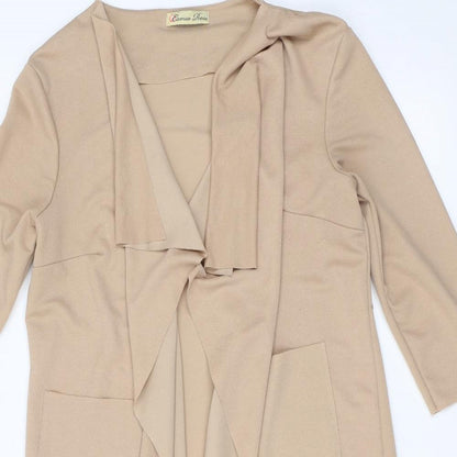 Cameo rose Womens Beige   Cardigan Jumper Size 14