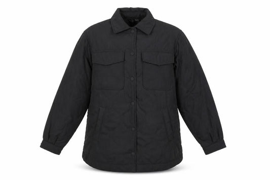 Mens UK Size S Divided Black Windbreaker Coat