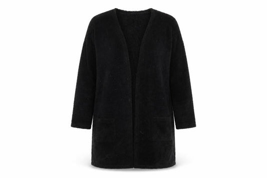 Preworn Womens Black   Wrap Jumper Size L