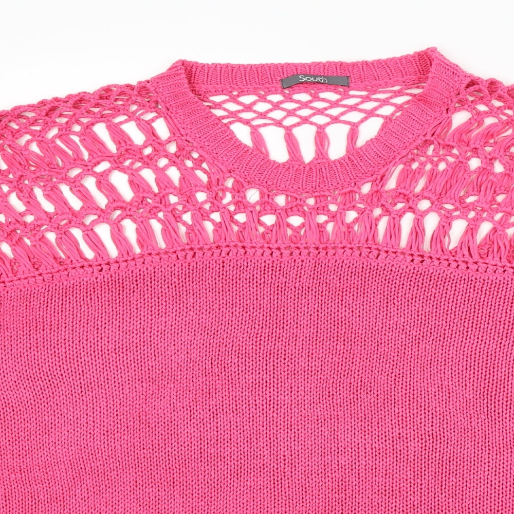 South Womens Pink   Pullover Jumper Size 18