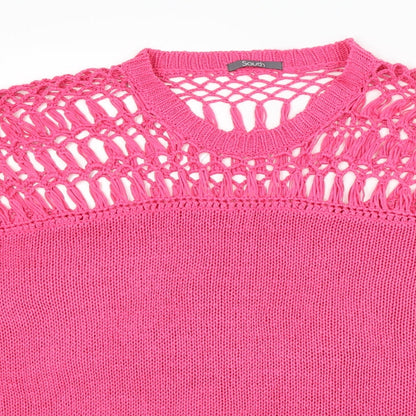 South Womens Pink   Pullover Jumper Size 18