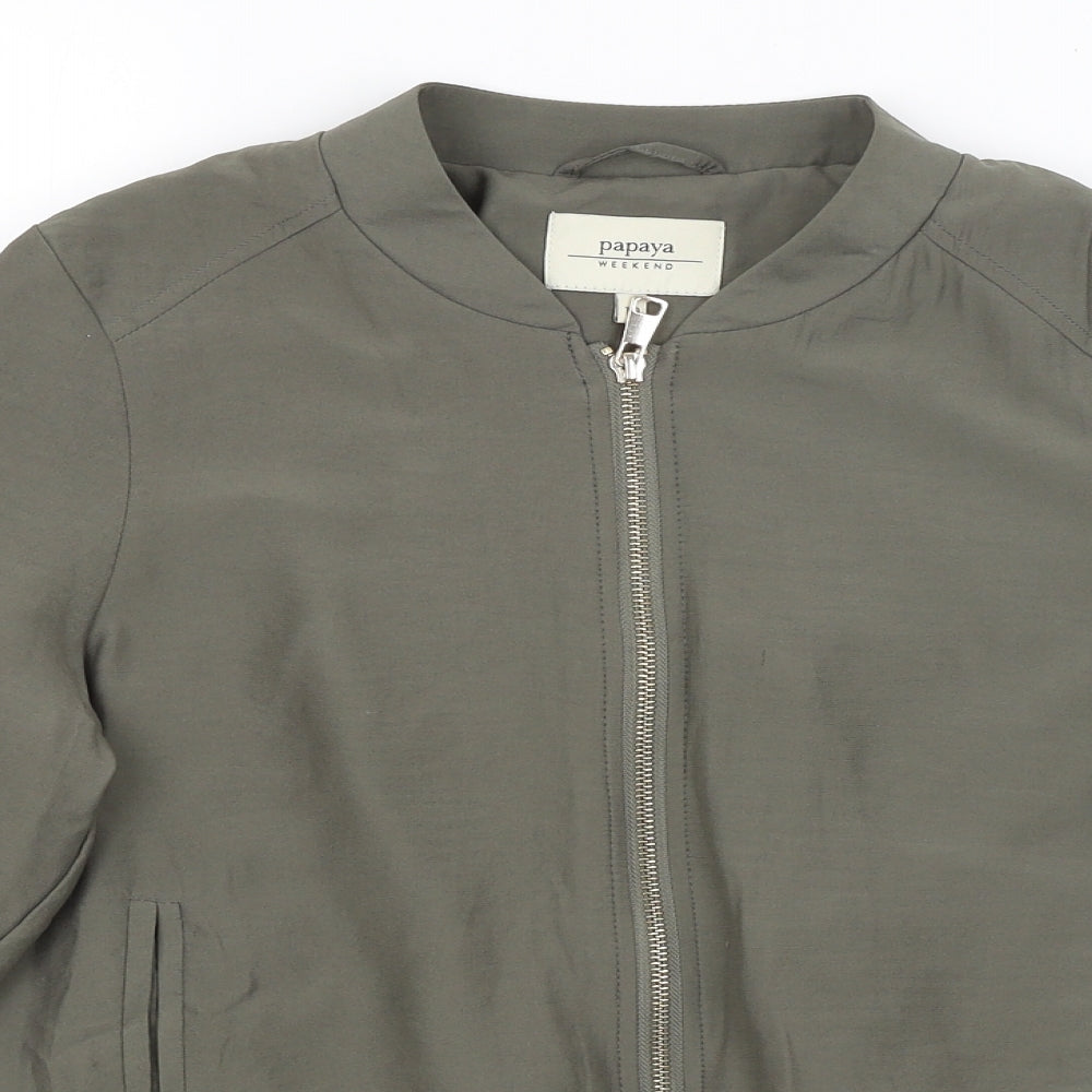 Papaya Womens Green   Jacket  Size 10