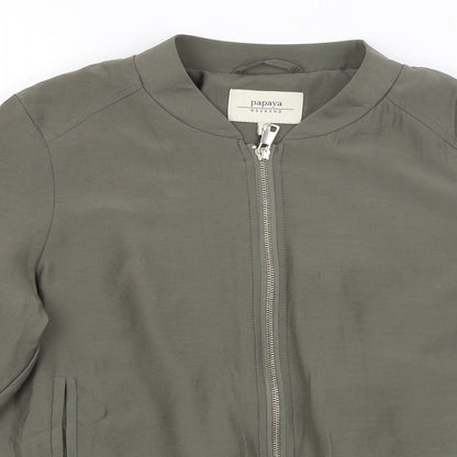 Papaya Womens Green   Jacket  Size 10