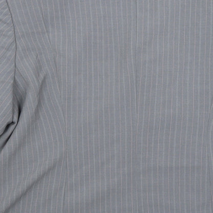BHS Womens Grey Striped  Jacket Blazer Size 18