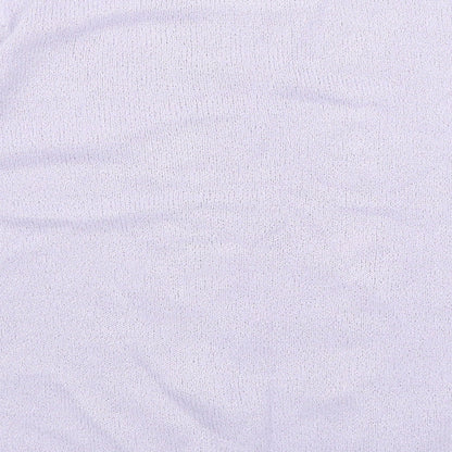 Womens UK Size 12 Berkertex Purple Basic T-Shirt