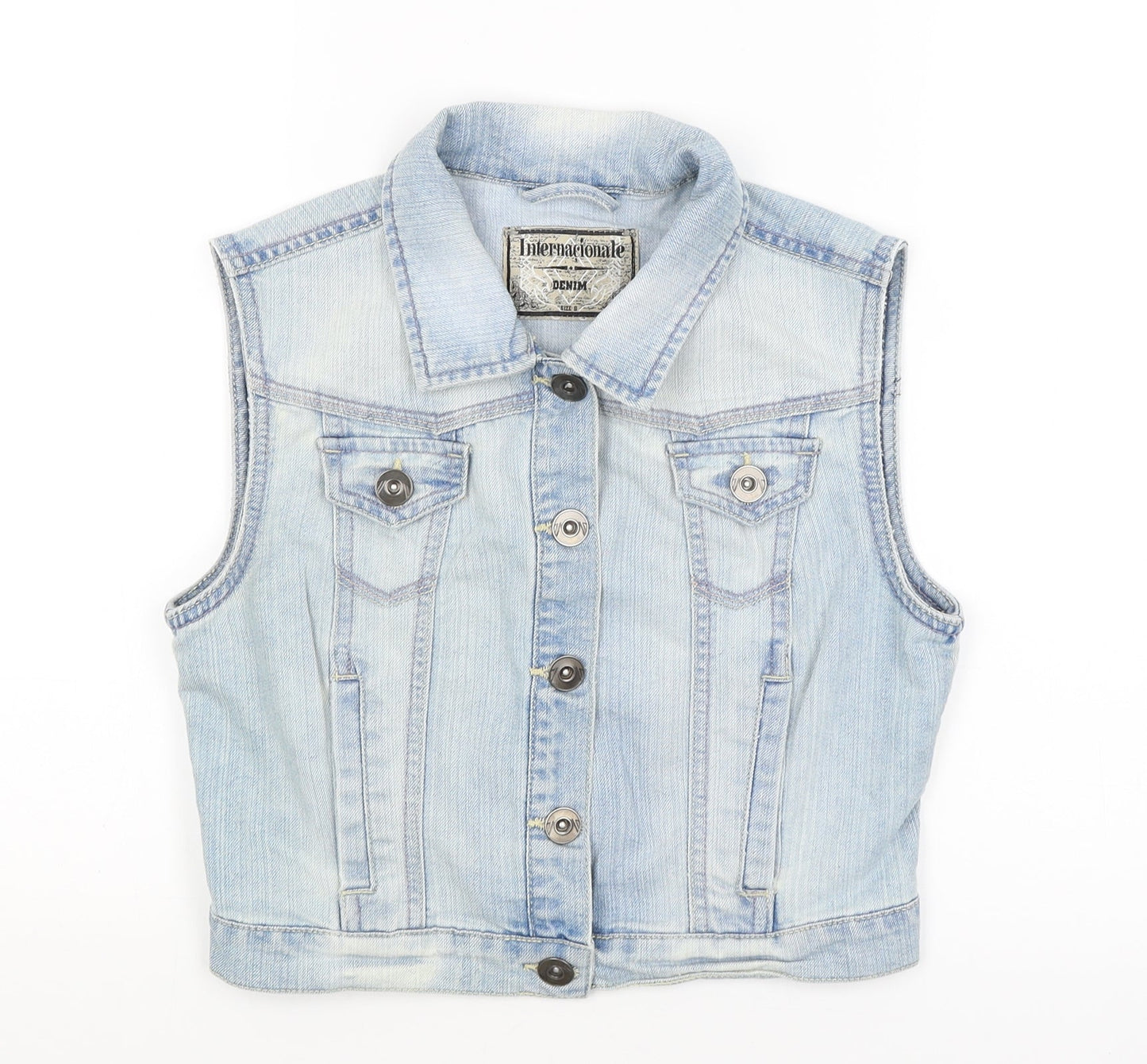Womens UK Size 8 Internacionale Blue Jacket