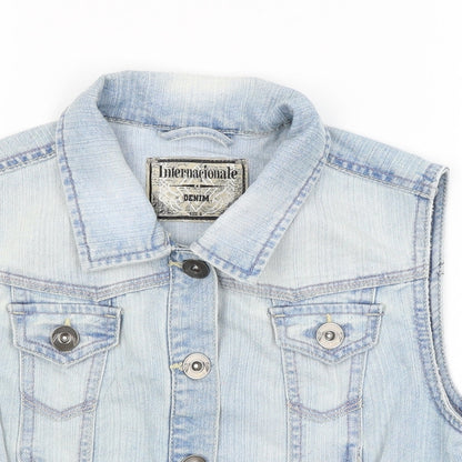 Womens UK Size 8 Internacionale Blue Jacket