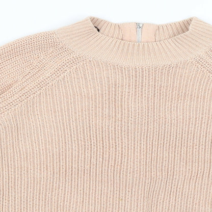 H&M Womens Pink   Full Zip Jumper Size S