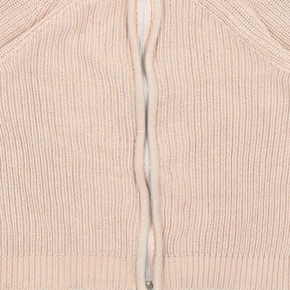 H&M Womens Pink   Full Zip Jumper Size S