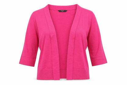 BHS Womens Pink   Wrap Jumper Size 14