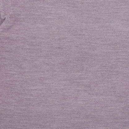 Brand and care label for Papaya women’s purple jumper, size UK 16