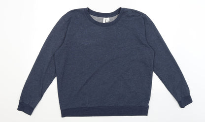 Divided Mens Blue   Pullover Jumper Size L