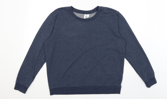 Divided Mens Blue   Pullover Jumper Size L