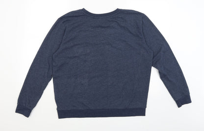 Divided Mens Blue   Pullover Jumper Size L