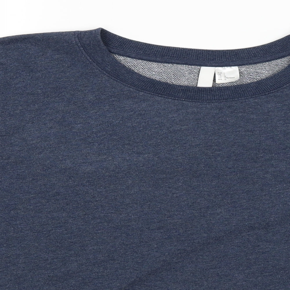 Divided Mens Blue   Pullover Jumper Size L