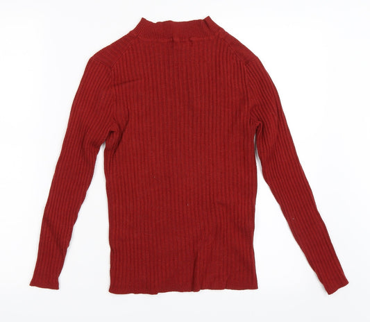 Primark Womens Red   Pullover Jumper Size L