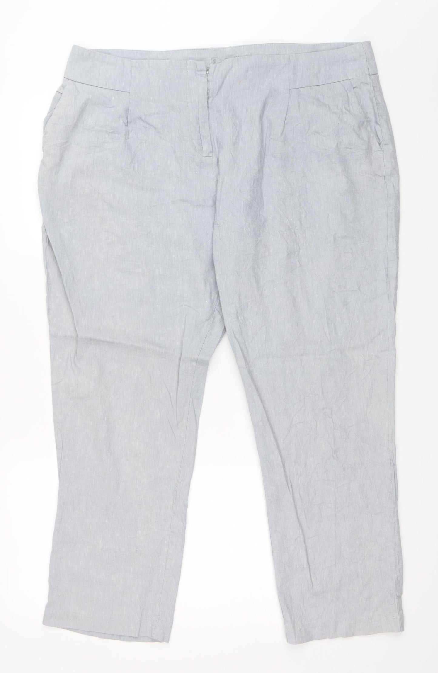 Womens UK Size 18 Phase Eight Regular Fit  Grey Trousers