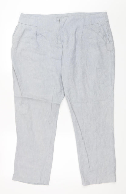 Womens UK Size 18 Phase Eight Regular Fit  Grey Trousers
